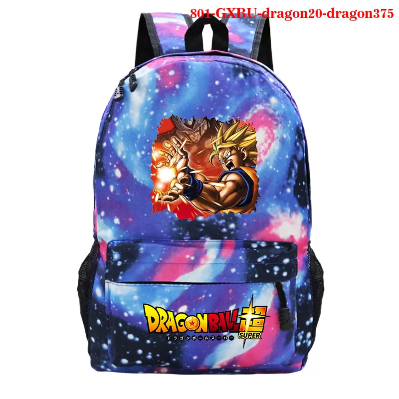 

Son Goku School Backpacks Boy Girl Back to School bag Book Bag Students Goku backpack Teens Laptop Bag Casual backpack Mochila