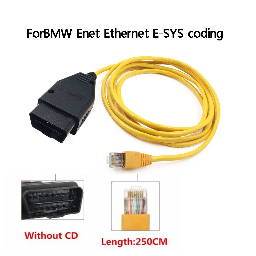 ForBMW F-serie car Refresh ENET ESYS Cable Hidden Data new E-SYS ICOM Coding ECU Programmer OBD2 Scanner Car Diagnostic cable
ForBMW F-serie car Refresh ENET ESYS Cable Hidden Data new E-SYS ICOM Coding ECU Programmer OBD2 Scanner Car Diagnostic cable