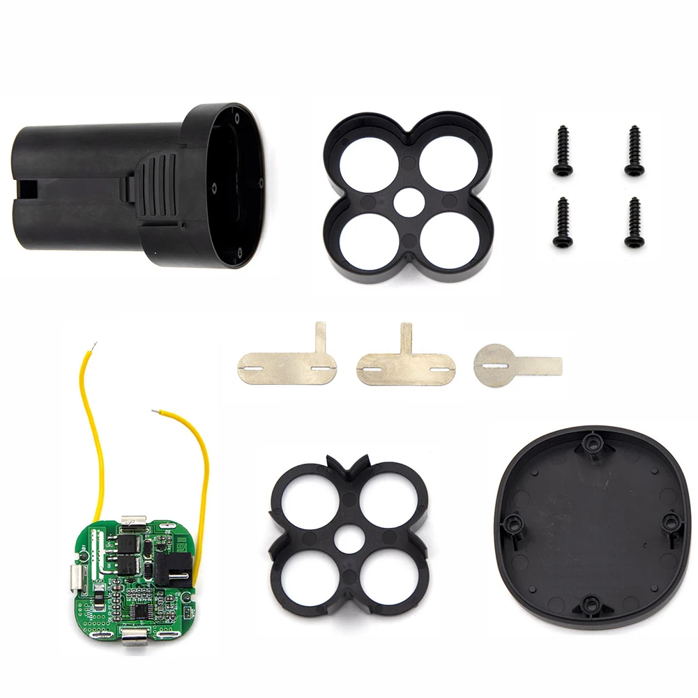 4s Bms Li-Ion Battery Storage Box Case 16.8v Circuit Board PCB Connector Holder Bracket 4S 30A BMS Board For Repair Use
4s Bms Li-Ion Battery Storage Box Case 16.8v Circuit Board PCB Connector Holder Bracket 4S 30A BMS Board For Repair Use