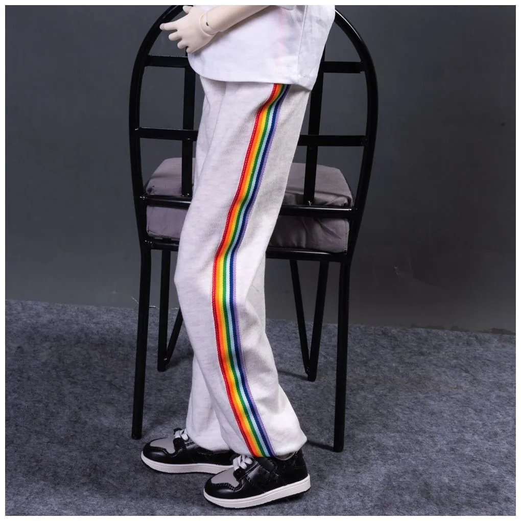 Одежда BJD dool для 1/3 1/4 SD13 SD17 POPO68 Модные Новые Универсальные мужские повседневные спортивные брюки в радужную полоску
Одежда BJD dool для 1/3 1/4 SD13 SD17 POPO68 Модные Новые Универсальные мужские повседневные спортивные брюки в радужную полоску