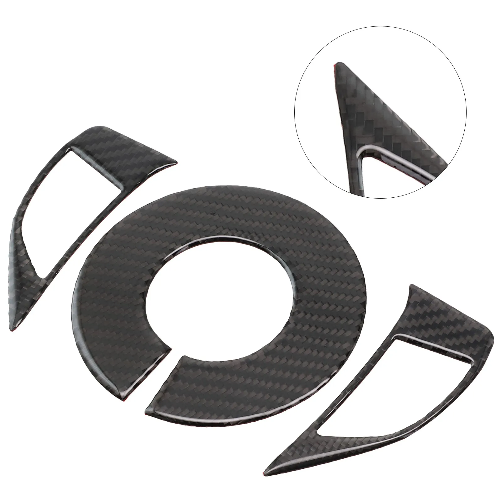 Steering Wheel Trim Cover Trim Carbon Fiber Steering Wheel Stylish Decor Car Interior Accessories For Fiat 500
Steering Wheel Trim Cover Trim Carbon Fiber Steering Wheel Stylish Decor Car Interior Accessories For Fiat 500