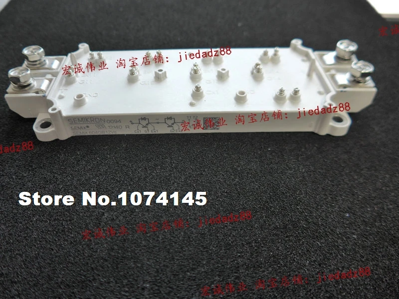 Модуль питания SEMIX604GB12VS IGBT
Модуль питания SEMIX604GB12VS IGBT