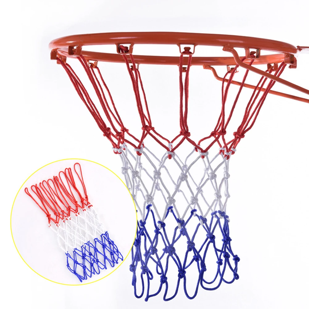 Basketball Net Polyester Bold Net Red+White+Blue Tri-Color Basketball Hoop Net Powered Basketballs Hoop Basket Rim Net 12 Loop
Basketball Net Polyester Bold Net Red+White+Blue Tri-Color Basketball Hoop Net Powered Basketballs Hoop Basket Rim Net 12 Loop