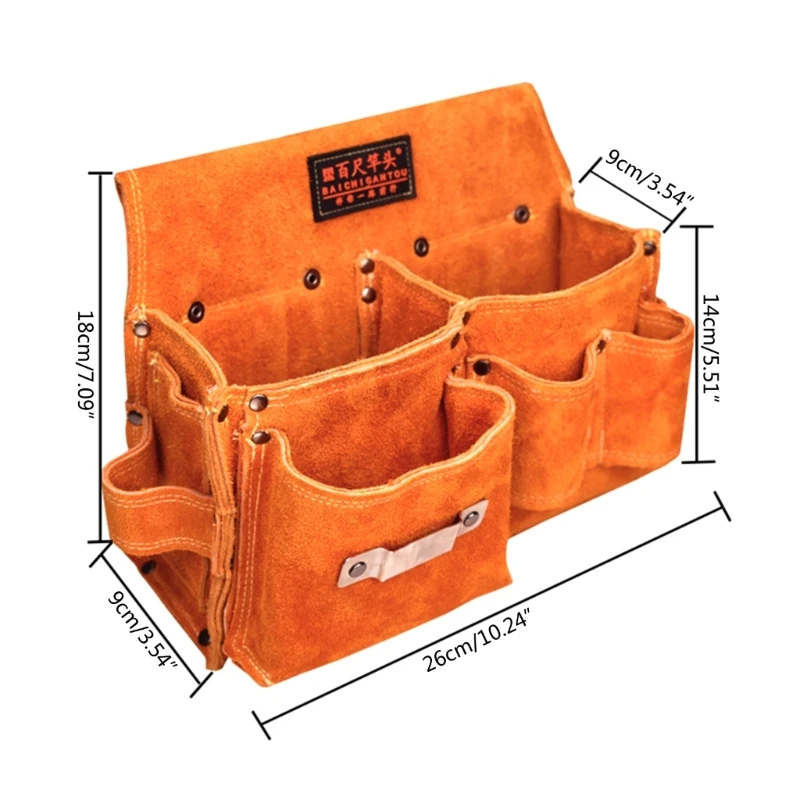 M17D Multi-function Tool Bag for Electricians Carpenters Construction Workers Portable Kit Organizer Repair Tool Storage Bag
M17D Multi-function Tool Bag for Electricians Carpenters Construction Workers Portable Kit Organizer Repair Tool Storage Bag