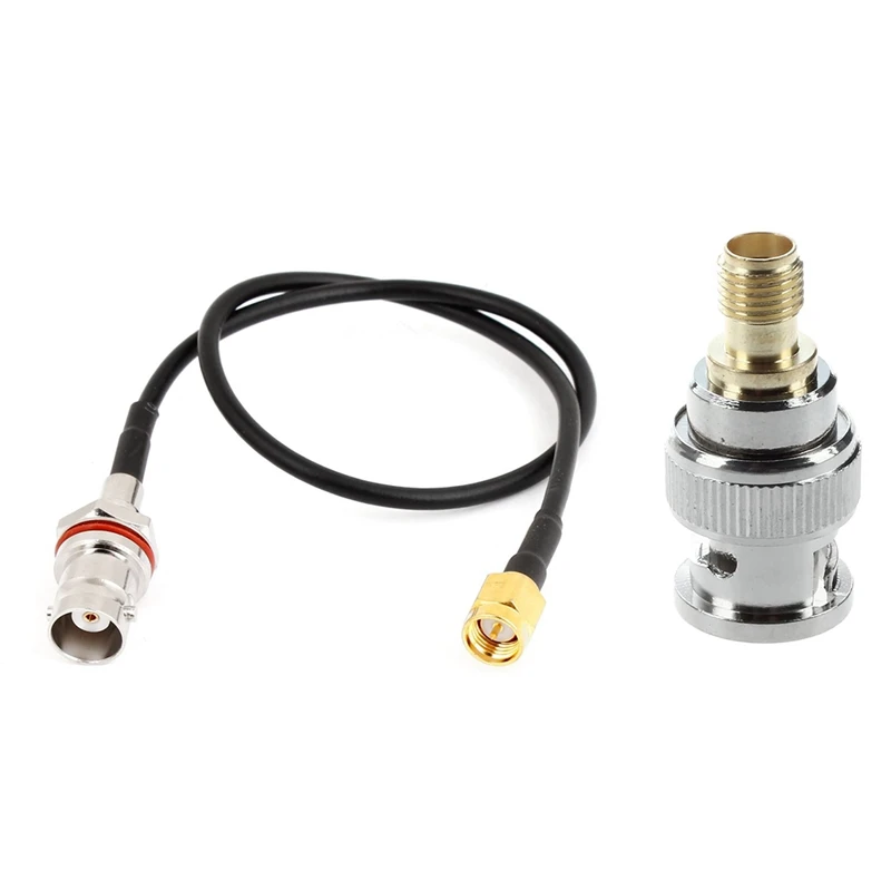 1Pcs Sma Male Plug To BNC Female Jack Network Antenna Pigtail Cable 13.3 Inch & 1Pcs BNC Male To Sma Female Plug Coax Adapter
1Pcs Sma Male Plug To BNC Female Jack Network Antenna Pigtail Cable 13.3 Inch & 1Pcs BNC Male To Sma Female Plug Coax Adapter