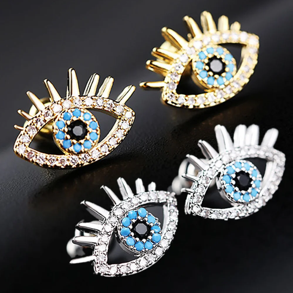 Fashion Evil Eye Ear Clip for Women CZ Rhinestones Fake Piercing Earrings Ear Jewelry Trend Charm Girl Party Friendship Gift Hot
Fashion Evil Eye Ear Clip for Women CZ Rhinestones Fake Piercing Earrings Ear Jewelry Trend Charm Girl Party Friendship Gift Hot