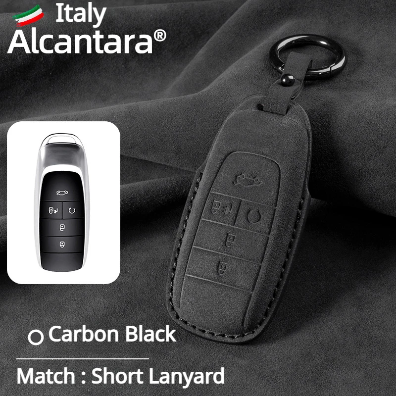 Чехол для автомобильного ключа серии GAC Aion, защитный чехол из алькантары, замша с металлической застежкой для S, MAX, V, Y, LX, Plus
Чехол для автомобильного ключа серии GAC Aion, защитный чехол из алькантары, замша с металлической застежкой для S, MAX, V, Y, LX, Plus