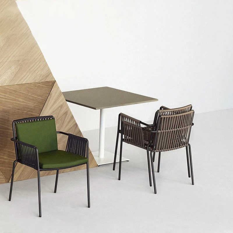 Nordic leisure rattan outdoor dining table and chair set coffee shop terrace courtyard furniture
Nordic leisure rattan outdoor dining table and chair set coffee shop terrace courtyard furniture