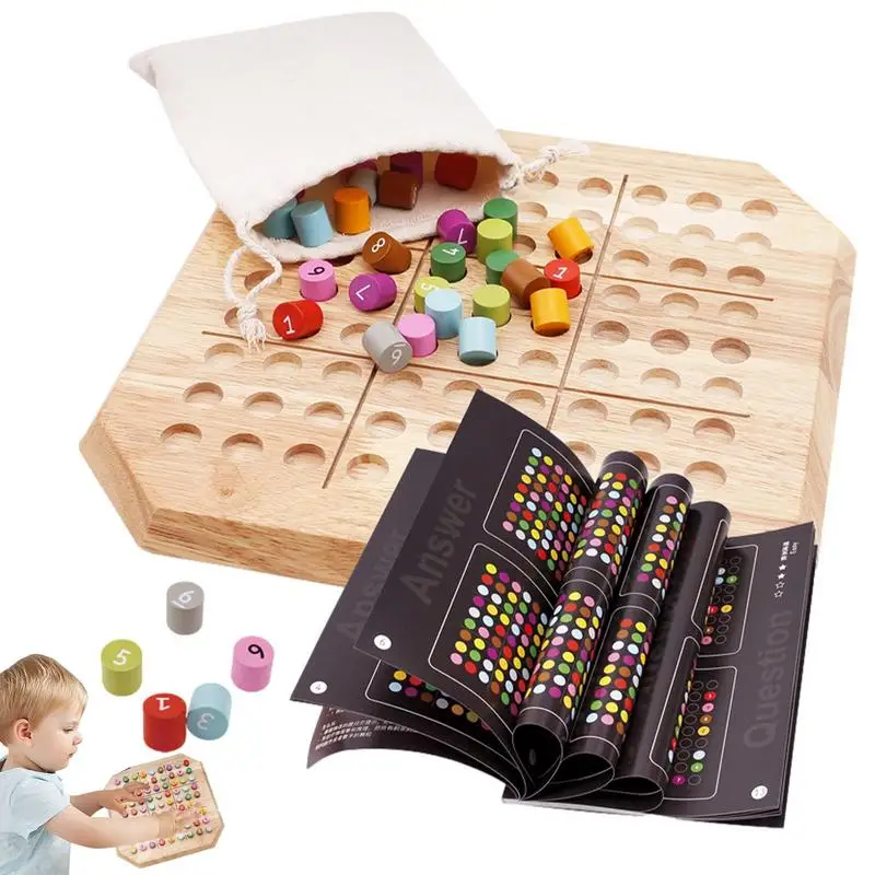 Sudoku Game Sudoku For Kids Wooden Game Board And Puzzle Book Number Thinking Game For Adults And Kids
Sudoku Game Sudoku For Kids Wooden Game Board And Puzzle Book Number Thinking Game For Adults And Kids
