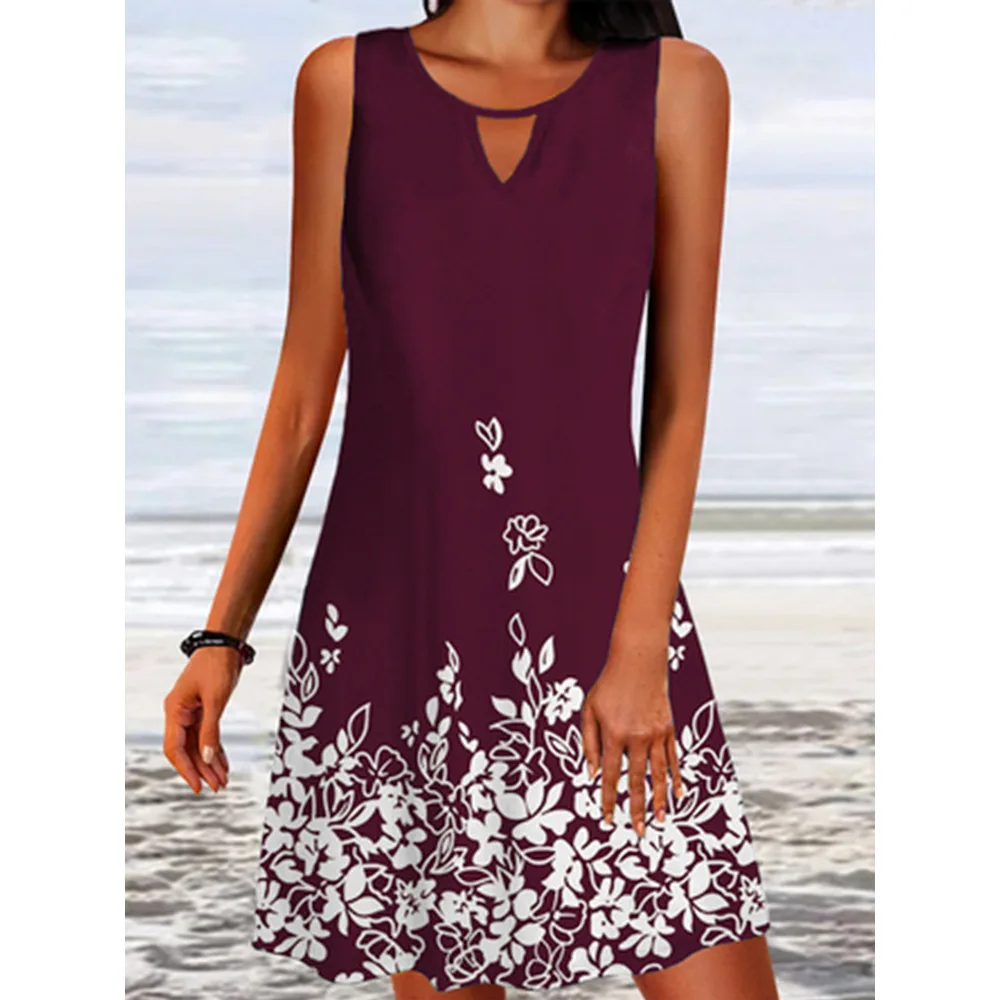 2023 Summer New Dress Casual Round Neck Floral Print Loose Hollow Out Dresses Fashion Elegant Commuter Street Pullover Vestidos
2023 Summer New Dress Casual Round Neck Floral Print Loose Hollow Out Dresses Fashion Elegant Commuter Street Pullover Vestidos