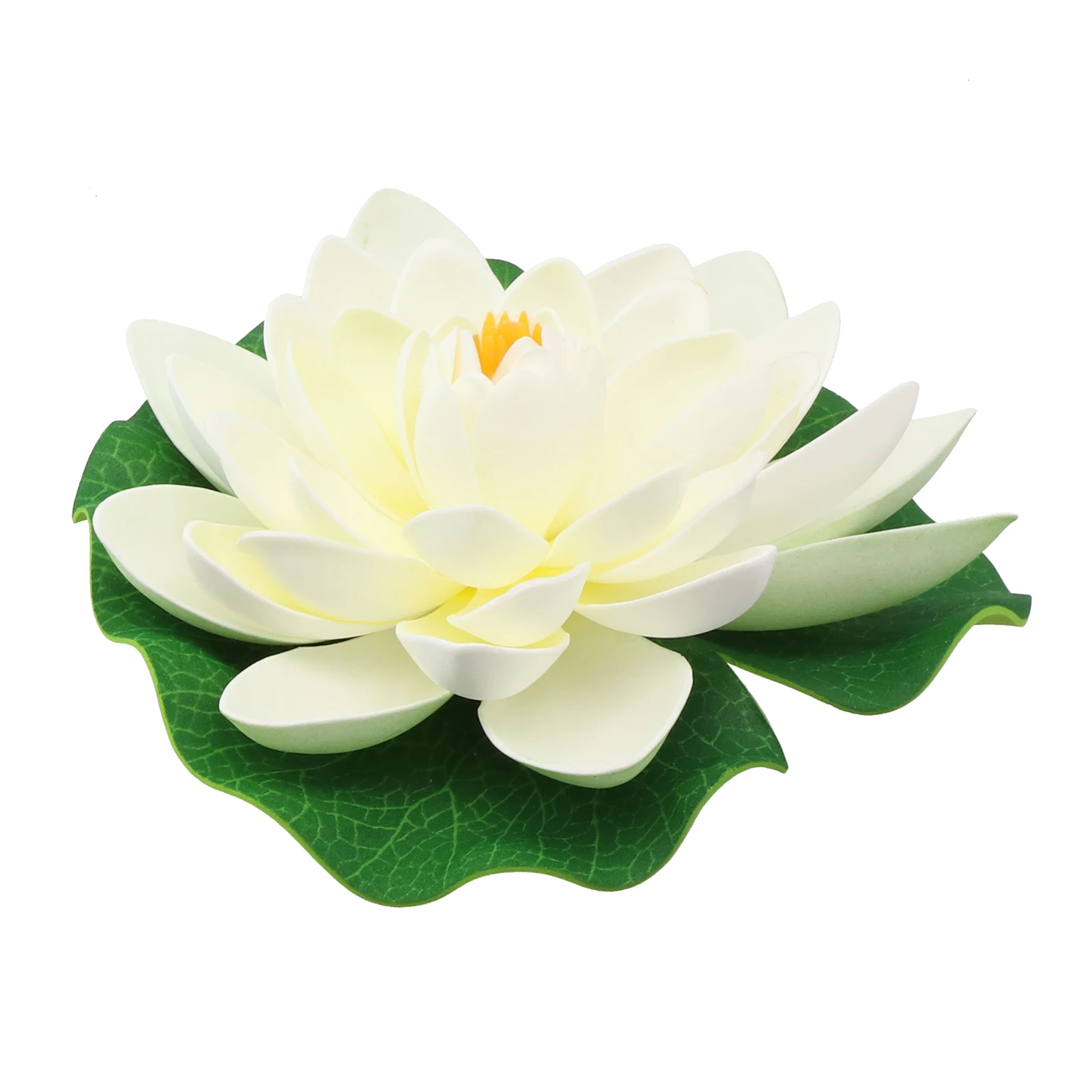 18cm Artificial Floating Lotus Flowers Floating Pond Decor Realistic Foam Water Lily For Wedding Garden Fake Plants Decoration
18cm Artificial Floating Lotus Flowers Floating Pond Decor Realistic Foam Water Lily For Wedding Garden Fake Plants Decoration