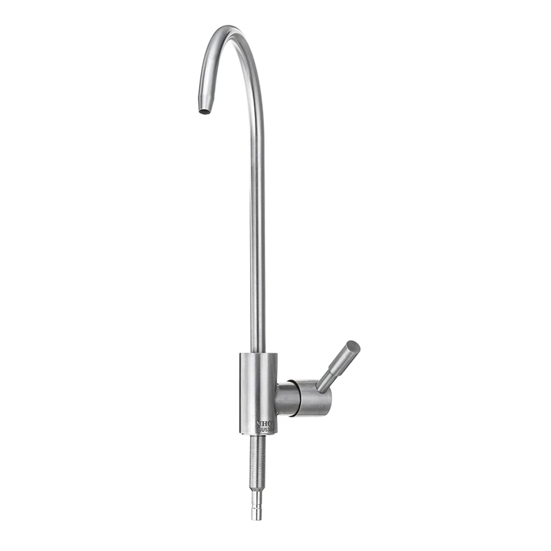 304 Stainless Steel Kitchen Faucet Reverse Osmosis Faucet Water Filter Purifier Single Lever Hole Direct Drinking Tap Cold Water
304 Stainless Steel Kitchen Faucet Reverse Osmosis Faucet Water Filter Purifier Single Lever Hole Direct Drinking Tap Cold Water