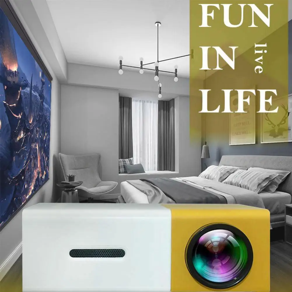 Home Mini Projector Hot Selling New Yg300 Led Projector Supports Home Audio Usb Video Player Media Portable 1080p E0s2
Home Mini Projector Hot Selling New Yg300 Led Projector Supports Home Audio Usb Video Player Media Portable 1080p E0s2
