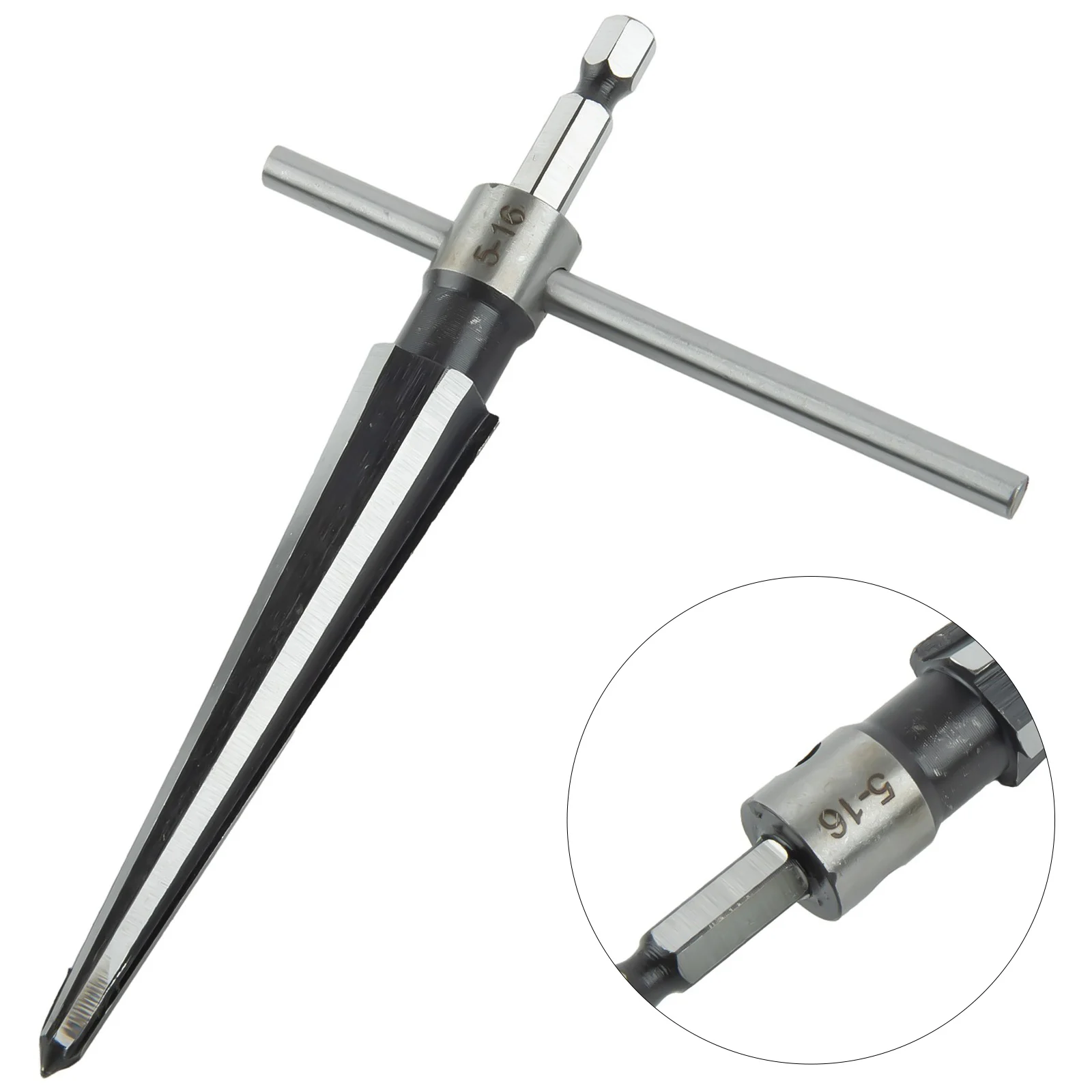 Hand Held Tapered Reamer 5-16mm T-Handle Beveling Cutting Drill Tool For Wood Metal Plastic Deburring Enlarge Pin Hole Tool
Hand Held Tapered Reamer 5-16mm T-Handle Beveling Cutting Drill Tool For Wood Metal Plastic Deburring Enlarge Pin Hole Tool