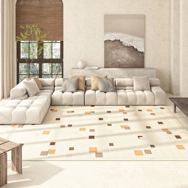 Ins Modern Simple Carpets for Living Room Decoration Rugs for Bedroom Decor Carpet Home Short Pile Area Rug Non-slip Floor Mat
Ins Modern Simple Carpets for Living Room Decoration Rugs for Bedroom Decor Carpet Home Short Pile Area Rug Non-slip Floor Mat