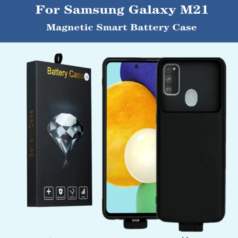 Портативный Магнитный чехол для зарядки аккумуляторов для Galaxy M21, беспроводной Чехол для зарядки внешнего аккумулятора для Samsung Galaxy M21, чехо...
Портативный Магнитный чехол для зарядки аккумуляторов для Galaxy M21, беспроводной Чехол для зарядки внешнего аккумулятора для Samsung Galaxy M21, чехо...