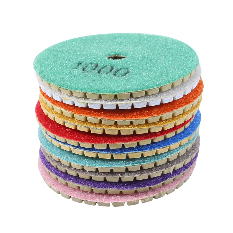 Diamond Polishing Pad Wet/Dry For Granite Stone Concrete Marble Polishing Concrete Floor Polishing Use Grinding Discs
Diamond Polishing Pad Wet/Dry For Granite Stone Concrete Marble Polishing Concrete Floor Polishing Use Grinding Discs