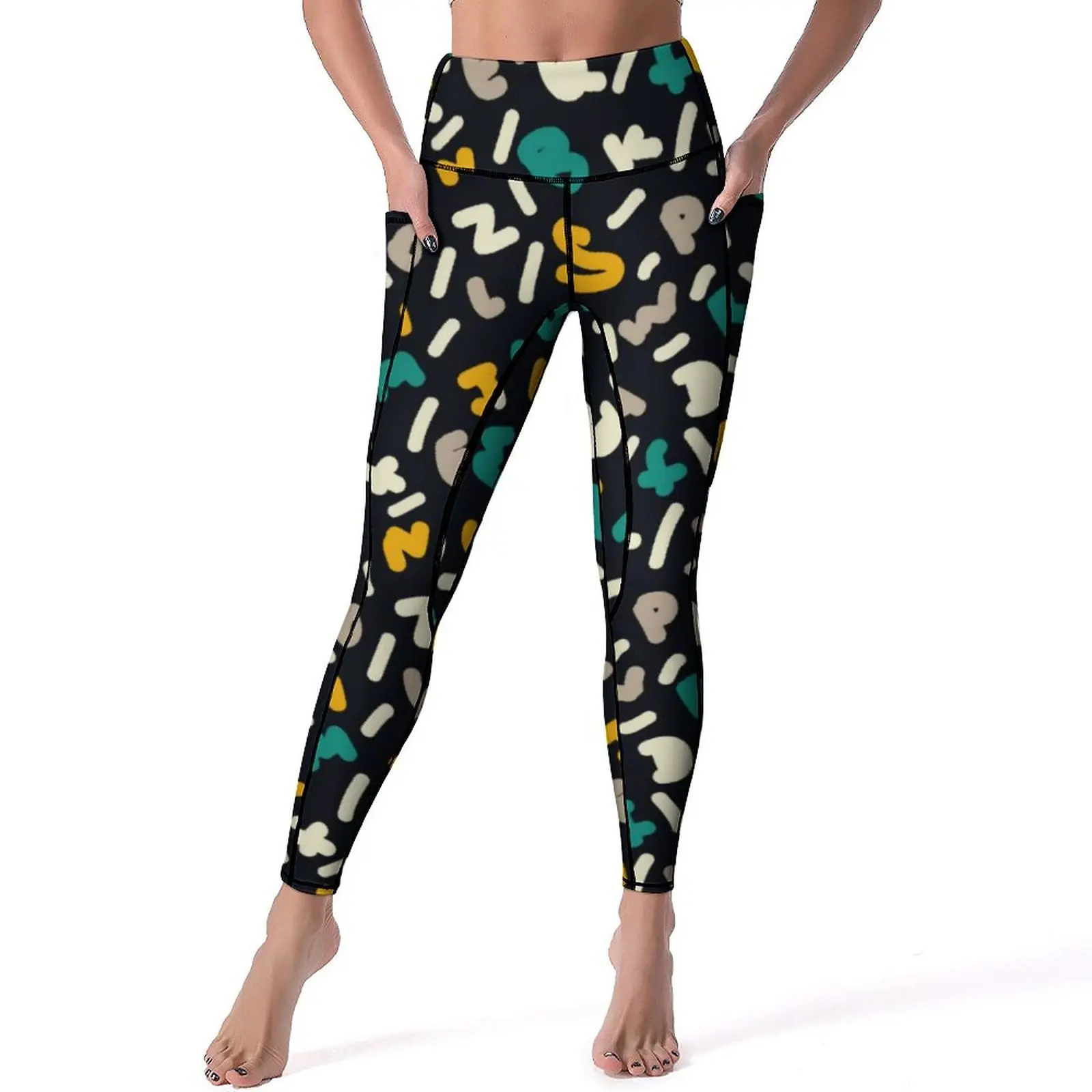 Abstract Letters Leggings Sexy Random Word Print High Waist Yoga Pants Funny Quick-Dry Leggins Female Graphic Gym Sports Tights
Abstract Letters Leggings Sexy Random Word Print High Waist Yoga Pants Funny Quick-Dry Leggins Female Graphic Gym Sports Tights