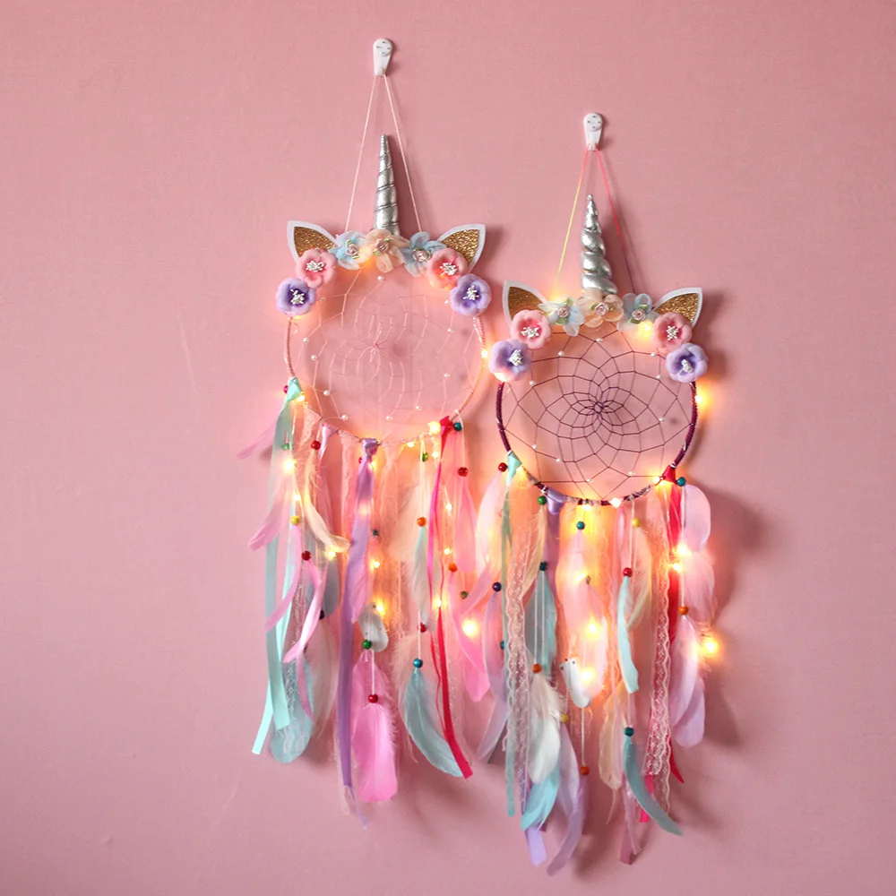Unicorn Dream Catcher Boho Girls Kawaii Room Decor Christmas Home Wall Pink Dreamcatcher Decoration Bedroom Nursery Baby Gifts
Unicorn Dream Catcher Boho Girls Kawaii Room Decor Christmas Home Wall Pink Dreamcatcher Decoration Bedroom Nursery Baby Gifts
