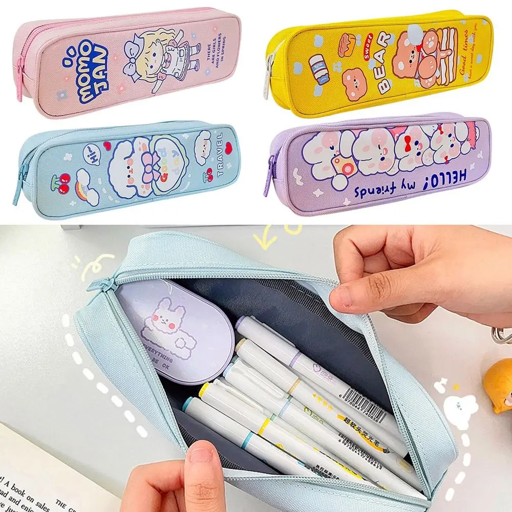 Canvas Student Supplies Portable Children Cartoon Pencil Bag Large Capacity Pencil Case Stationery Box
Canvas Student Supplies Portable Children Cartoon Pencil Bag Large Capacity Pencil Case Stationery Box