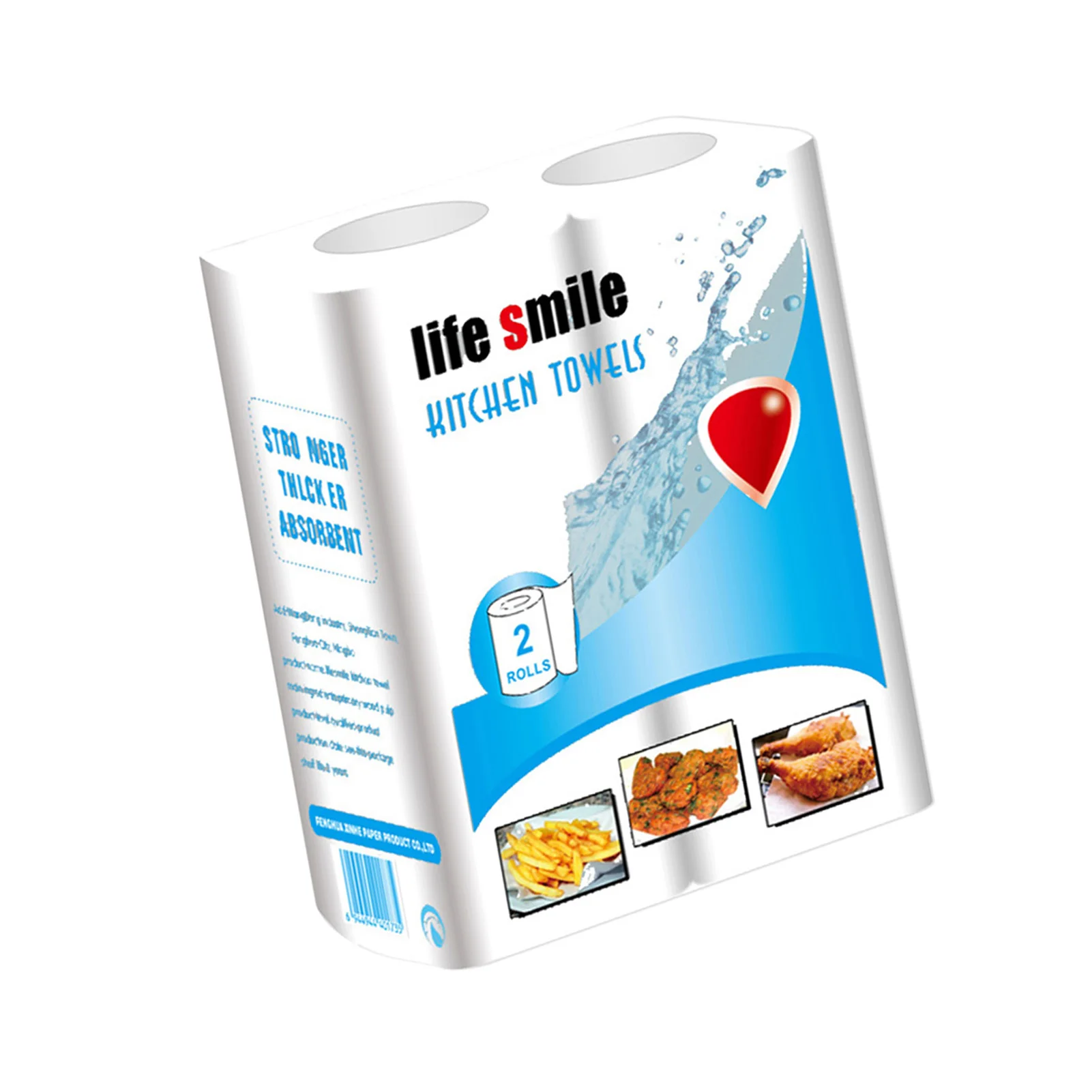 2 Roll/Pack Kitchen Paper Towel with Strong 2 Ply Sheets Safe Clean Tissues for Home Kitchen Cleaning Tools
2 Roll/Pack Kitchen Paper Towel with Strong 2 Ply Sheets Safe Clean Tissues for Home Kitchen Cleaning Tools