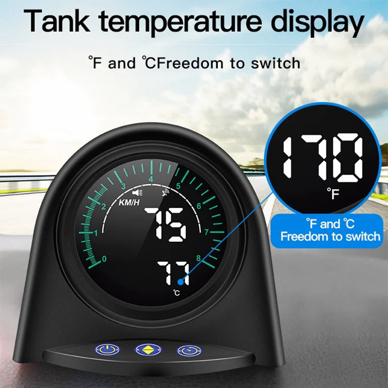 X70 OBD OBD2 HUD Speedometer Code Reader Engine RPM Monitor Speed Alarm KMH/MPH
X70 OBD OBD2 HUD Speedometer Code Reader Engine RPM Monitor Speed Alarm KMH/MPH