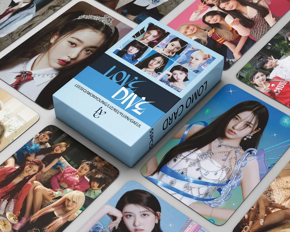 54pcs/set KPOP IVE Photocards Album ELEVEN Lomo Cards LIZ Kpop Girls Ive Eleven Photo Card Fans Collection Gifts Postcards
54pcs/set KPOP IVE Photocards Album ELEVEN Lomo Cards LIZ Kpop Girls Ive Eleven Photo Card Fans Collection Gifts Postcards