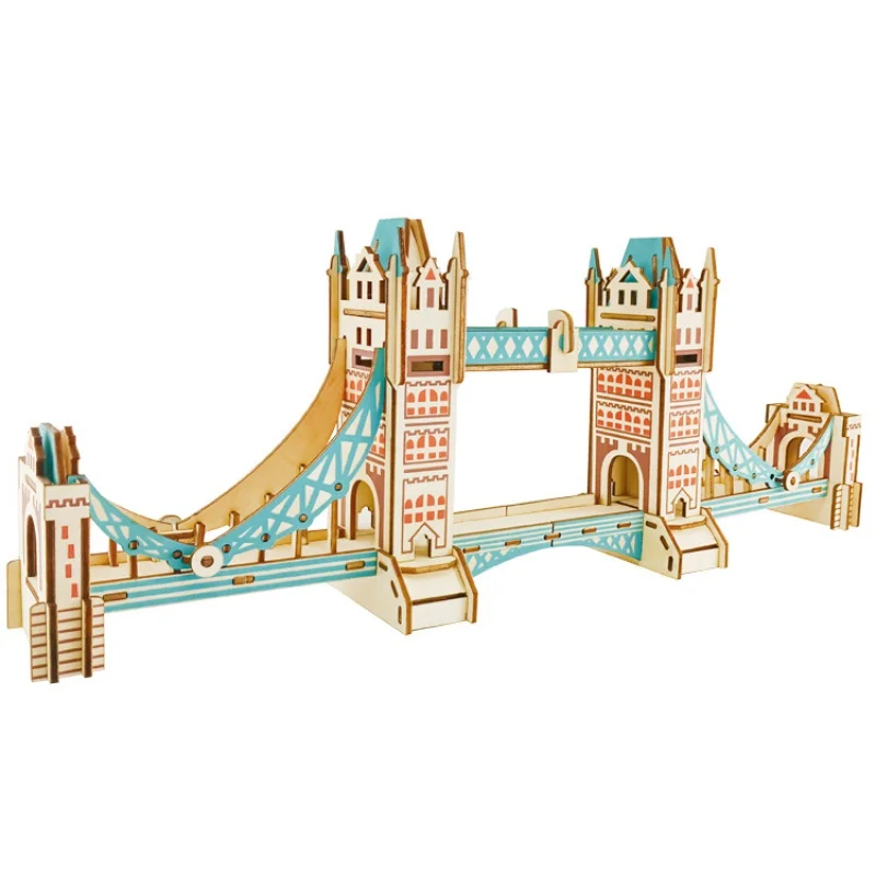 Деревянная 3D модель пазла, игрушки для детей, башня, мост, животные, лазерная резка, развивающая сборка, пазл, украшение, Прямая поставка
Деревянная 3D модель пазла, игрушки для детей, башня, мост, животные, лазерная резка, развивающая сборка, пазл, украшение, Прямая поставка