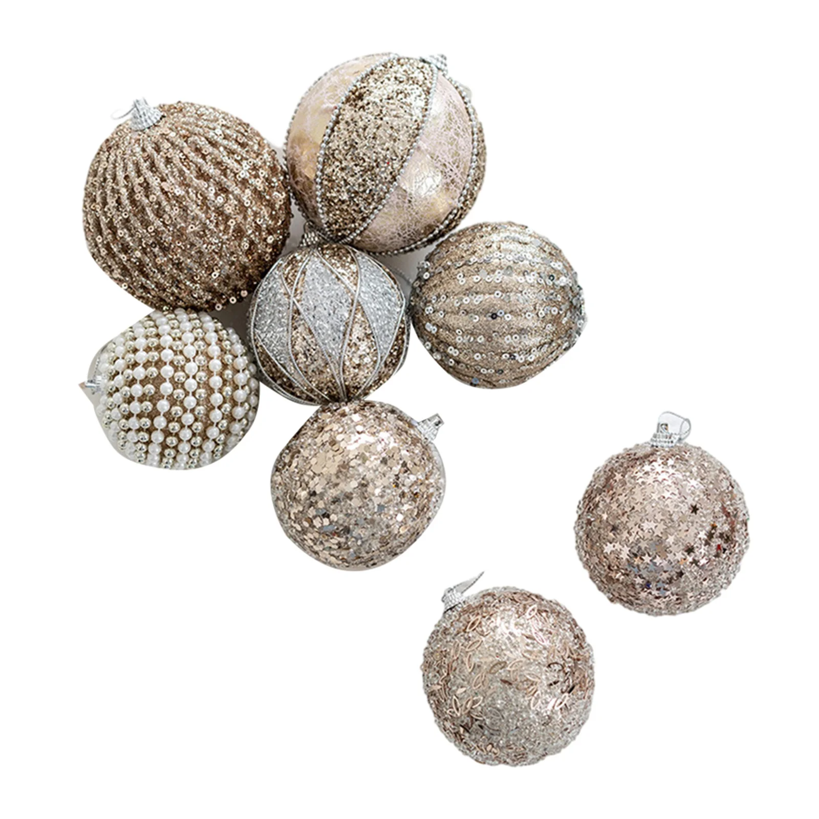 Wedding Ceremony Champagne Decoration Christmas Balls for Christmas Tree Bridal Shower Party Exquisite and Durable
Wedding Ceremony Champagne Decoration Christmas Balls for Christmas Tree Bridal Shower Party Exquisite and Durable