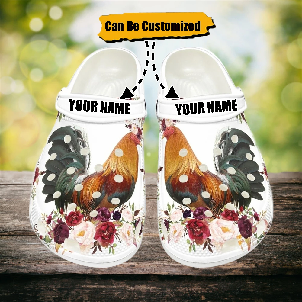 Funny Rooster/Hen Printed Luxury Casual Beach Shoes for Women Men Large Size Sport Walking Clogs Custom Farm Work Slipper Slides
Funny Rooster/Hen Printed Luxury Casual Beach Shoes for Women Men Large Size Sport Walking Clogs Custom Farm Work Slipper Slides