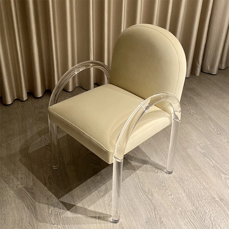 Nordic Light Luxury Household Transparent Chair Modern Contracted Acrylic Crystal Cloth Art Small Family Sitting Room Furniture
Nordic Light Luxury Household Transparent Chair Modern Contracted Acrylic Crystal Cloth Art Small Family Sitting Room Furniture