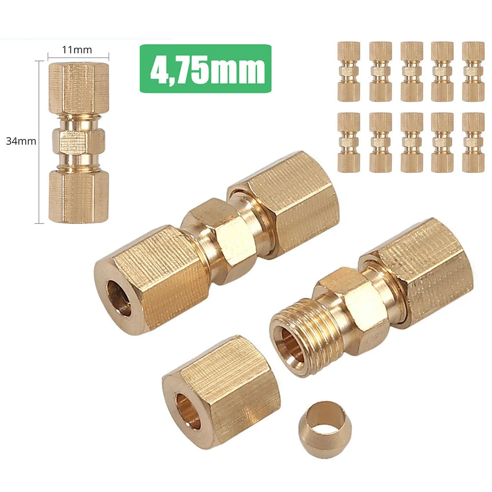 10Pcs Brake Line Connector For 4.75mm Steel Automotive Brake Line Hydraulic Brake Lines Union For BMW Ford For Mercedes Opel
10Pcs Brake Line Connector For 4.75mm Steel Automotive Brake Line Hydraulic Brake Lines Union For BMW Ford For Mercedes Opel