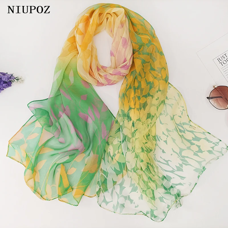Gradient Willow Leaves Silk Feeling Chiffon Georgette Bandana Scarf Women Summer Sunscreen Hijab Ring Scarf Decorate
Gradient Willow Leaves Silk Feeling Chiffon Georgette Bandana Scarf Women Summer Sunscreen Hijab Ring Scarf Decorate