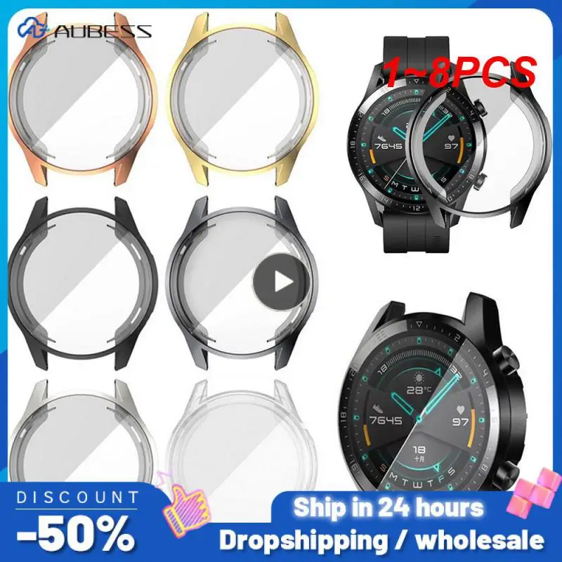 1~8PCS Case for watch GT 2e GT 2 46mm band Watch GT 3 mm/GT2e/GT2 /GT3 All-Around Screen Protector cover bumper
1~8PCS Case for watch GT 2e GT 2 46mm band Watch GT 3 mm/GT2e/GT2 /GT3 All-Around Screen Protector cover bumper