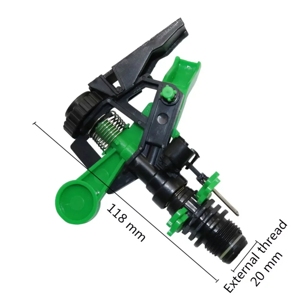 Angle Rotating Sprinkler with 1/2 Inch male thread Agriculture Lawn Watering Garden Irrigation 1 Pcs
Angle Rotating Sprinkler with 1/2 Inch male thread Agriculture Lawn Watering Garden Irrigation 1 Pcs