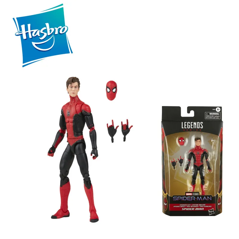 Оригинал Hasbro 1/12, легенды Marvel, Человек-паук, фигурки героев «No Way Home», коллекционные модели, игрушки, детские подарки, удивленные
Оригинал Hasbro 1/12, легенды Marvel, Человек-паук, фигурки героев «No Way Home», коллекционные модели, игрушки, детские подарки, удивленные