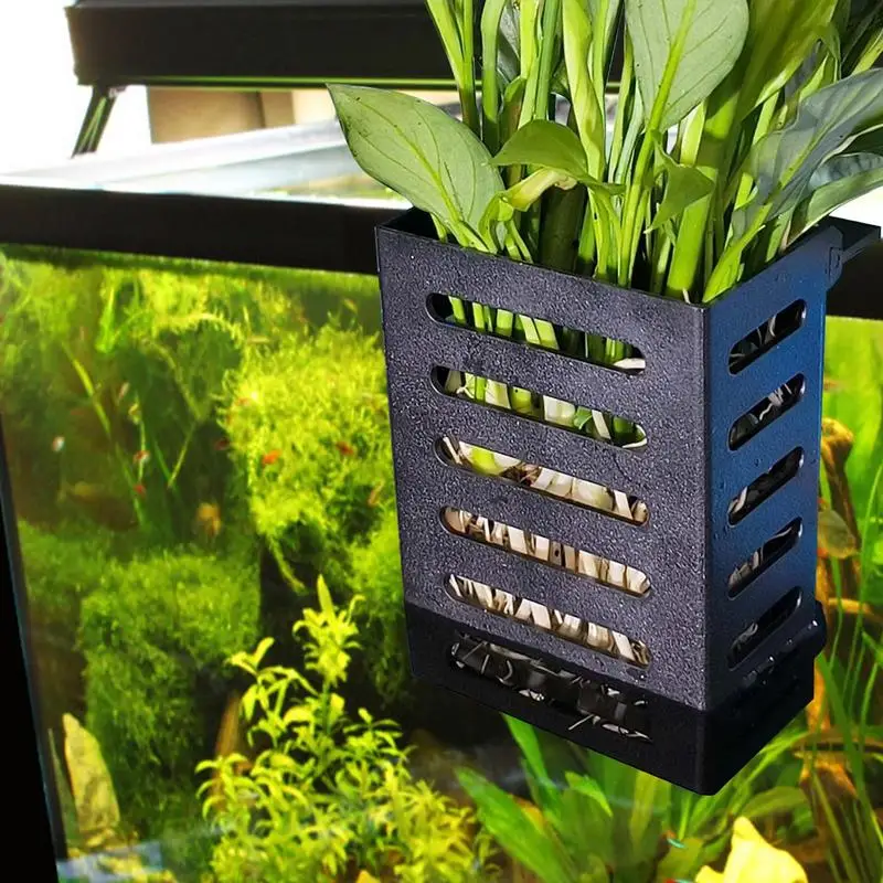 Aquarium Plant Holder Aquatic Planter for Classic Rimmed Tank Hangings Plant Pots for Rimless Tanks Aquascape Decorations
Aquarium Plant Holder Aquatic Planter for Classic Rimmed Tank Hangings Plant Pots for Rimless Tanks Aquascape Decorations