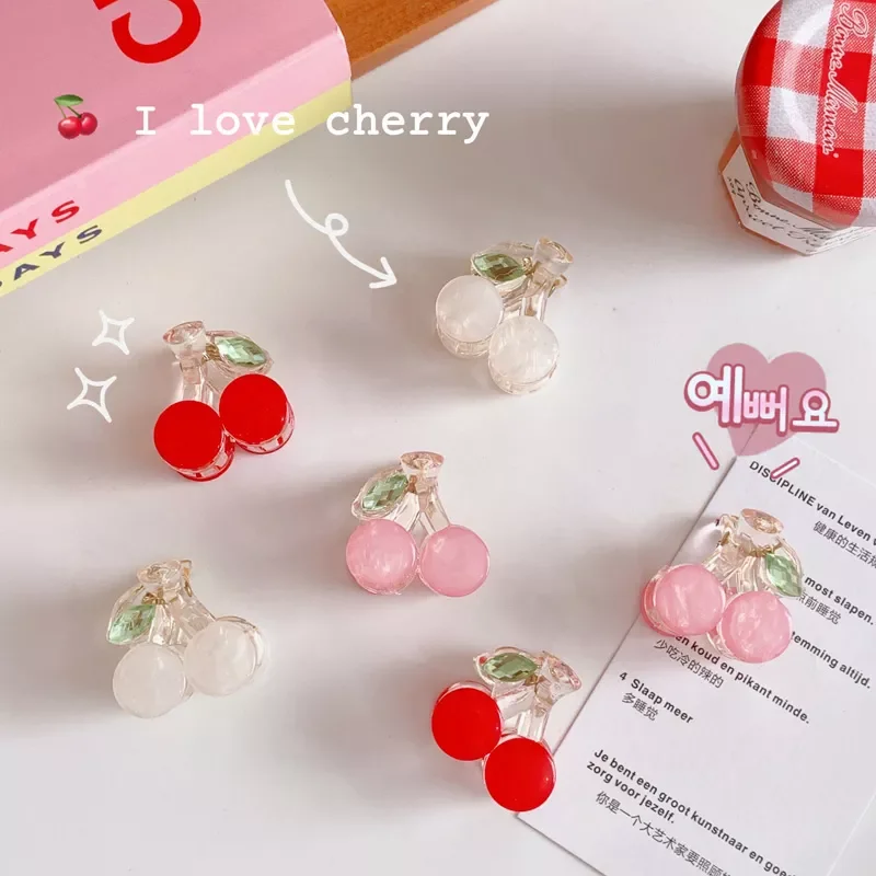 Lovely Small Cherry Hair Claw Clips Accessories For Women Girls Candy Acrylic Hairpin Crab Popular Red Pink Headwear Ornament
Lovely Small Cherry Hair Claw Clips Accessories For Women Girls Candy Acrylic Hairpin Crab Popular Red Pink Headwear Ornament