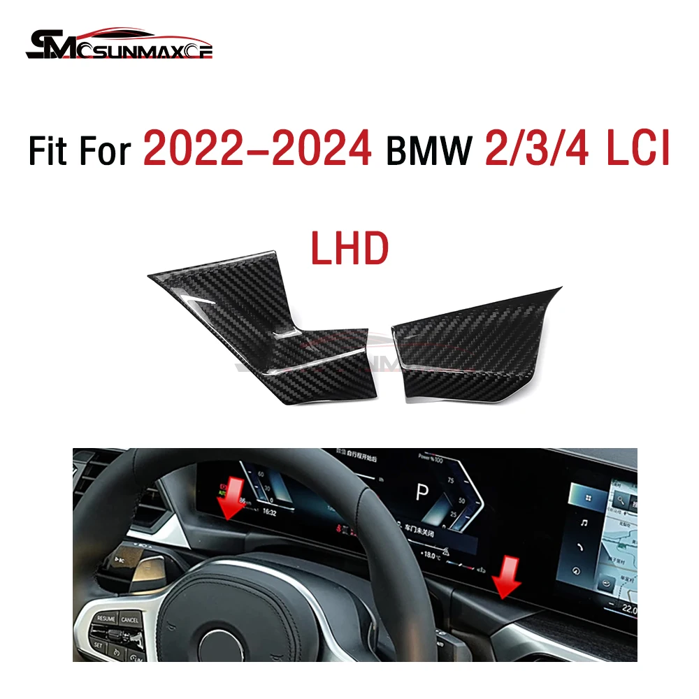 Для BMW 3 серии G20 M3 M4 G80 G82 M2 G87 Facelift 2022-2025 Салон автомобиля из углеродного волокна, центральный экран, крышка боковой панели
Для BMW 3 серии G20 M3 M4 G80 G82 M2 G87 Facelift 2022-2025 Салон автомобиля из углеродного волокна, центральный экран, крышка боковой панели