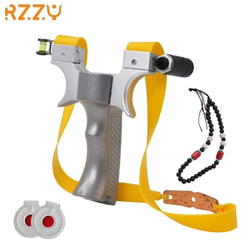 High-quality Silver Alloy Portable Slingshot Field-specific All-metal Sling Slingshot Practice Equipment With Red Laser Sight
High-quality Silver Alloy Portable Slingshot Field-specific All-metal Sling Slingshot Practice Equipment With Red Laser Sight