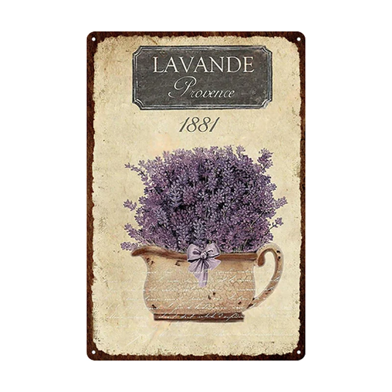 Flowers Metal Tin Sign Retro Plates Rose Peony Lavender Art Plaque Vintage Poster Garden Room Home Wall Decor Gift 1
Flowers Metal Tin Sign Retro Plates Rose Peony Lavender Art Plaque Vintage Poster Garden Room Home Wall Decor Gift 1