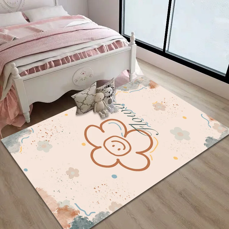 Cartoon Living Room Carpet Home Bedroom Bedside Blanket Full Rug Absorbent Non-Slip Mat Soft Comfortable Mat Home Decoration
Cartoon Living Room Carpet Home Bedroom Bedside Blanket Full Rug Absorbent Non-Slip Mat Soft Comfortable Mat Home Decoration