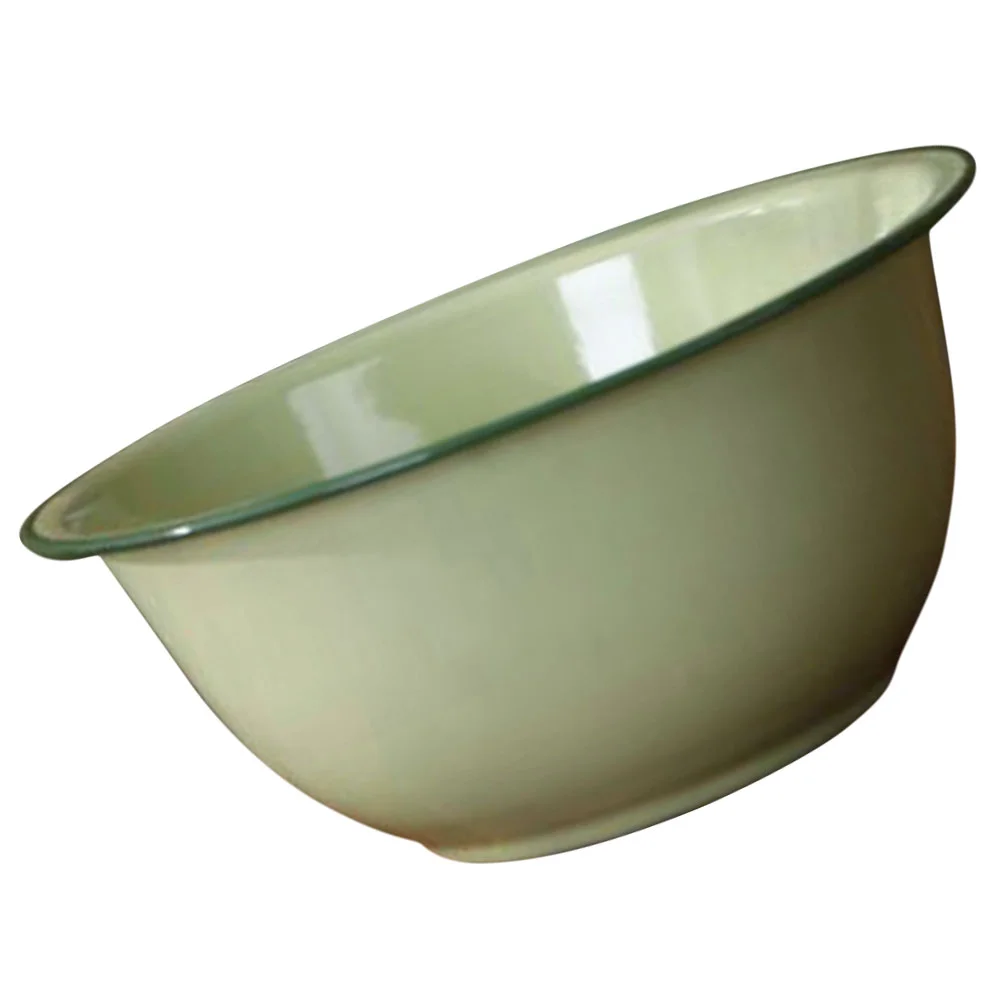 Enamel Basin Household Enamel Basin Thicken Enamel Bowl Food Storage Bowl for Kitchen
Enamel Basin Household Enamel Basin Thicken Enamel Bowl Food Storage Bowl for Kitchen