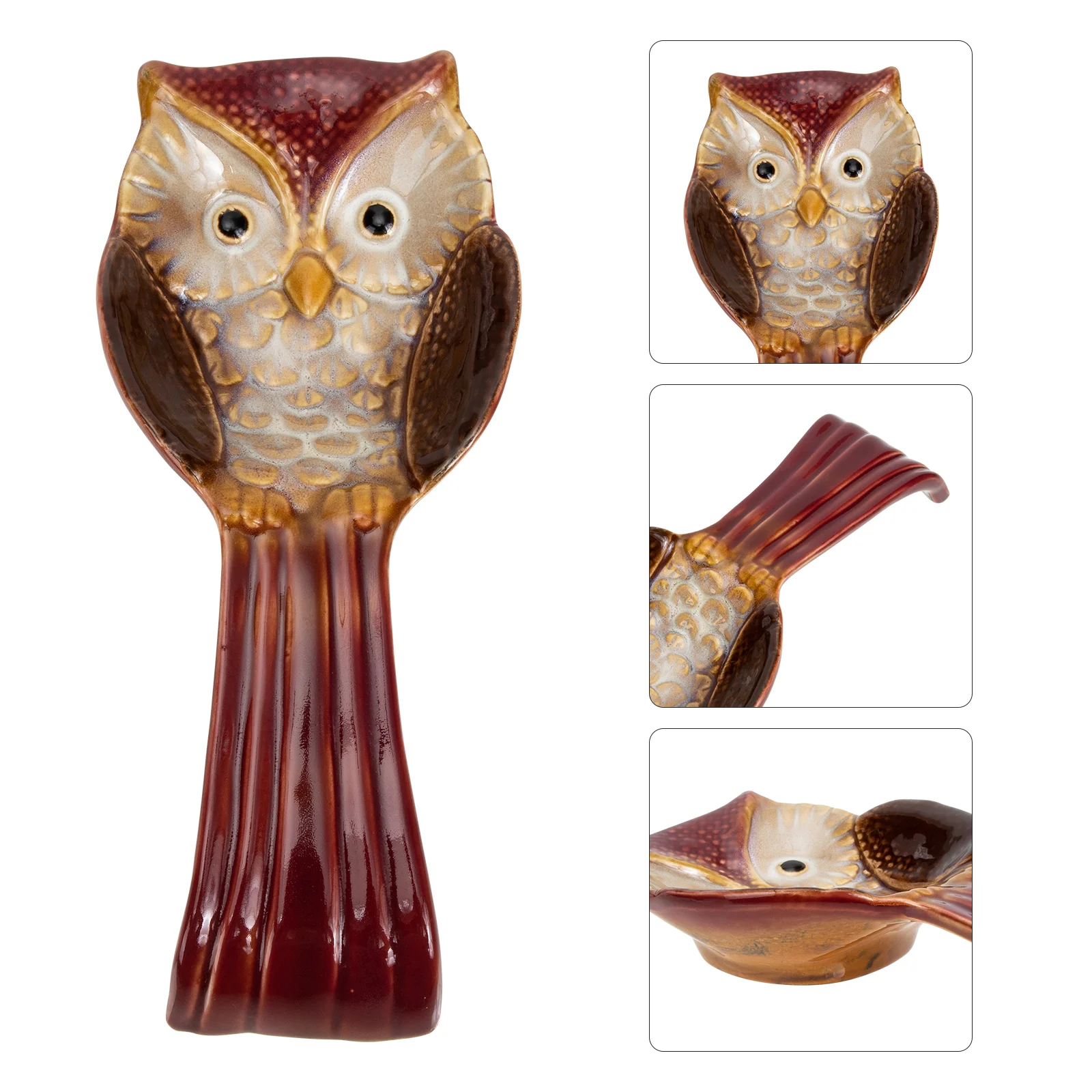 Rest Spoon Holder Ladle Kitchen Utensil Ceramiccoffee Stove Fork Cradle Owl Utensilsstand Cookingsoup Spatula Rack Porcelain
Rest Spoon Holder Ladle Kitchen Utensil Ceramiccoffee Stove Fork Cradle Owl Utensilsstand Cookingsoup Spatula Rack Porcelain