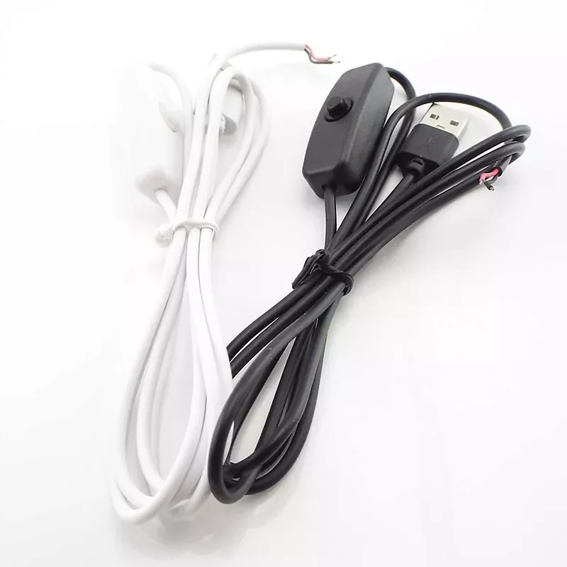 NEW2022 5V DC 2 pin 1M USB Extension Cable Connector power supply Wire LED chips light 501 on/off Switch Electrical For LED Ligh
NEW2022 5V DC 2 pin 1M USB Extension Cable Connector power supply Wire LED chips light 501 on/off Switch Electrical For LED Ligh