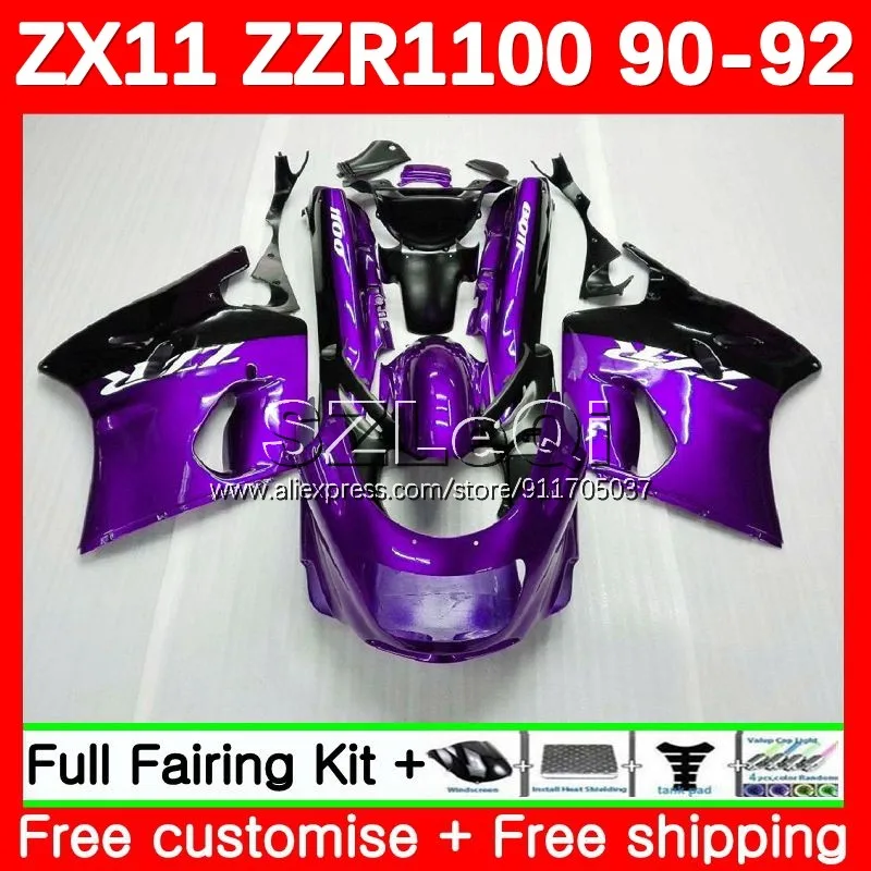 purple black ZX-11R For KAWASAKI NINJA ZZR 1100 ZX-11 ZZR1100 ZX 11R 11 ZX11 R ZX11R 90 91 92 1990 1991 1992 Fairings 113LQ.71
purple black ZX-11R For KAWASAKI NINJA ZZR 1100 ZX-11 ZZR1100 ZX 11R 11 ZX11 R ZX11R 90 91 92 1990 1991 1992 Fairings 113LQ.71