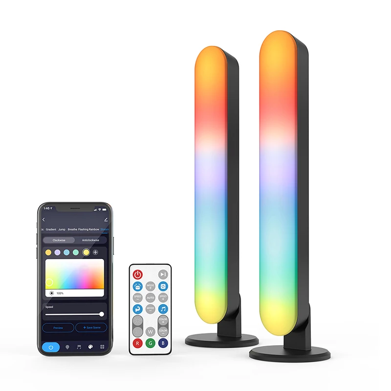 Tuya WiFi IR Digital Music Smart LED Ambient Light RGB Atmosphere LED Light with Alexa Light for PC Gaming TV Room
Tuya WiFi IR Digital Music Smart LED Ambient Light RGB Atmosphere LED Light with Alexa Light for PC Gaming TV Room