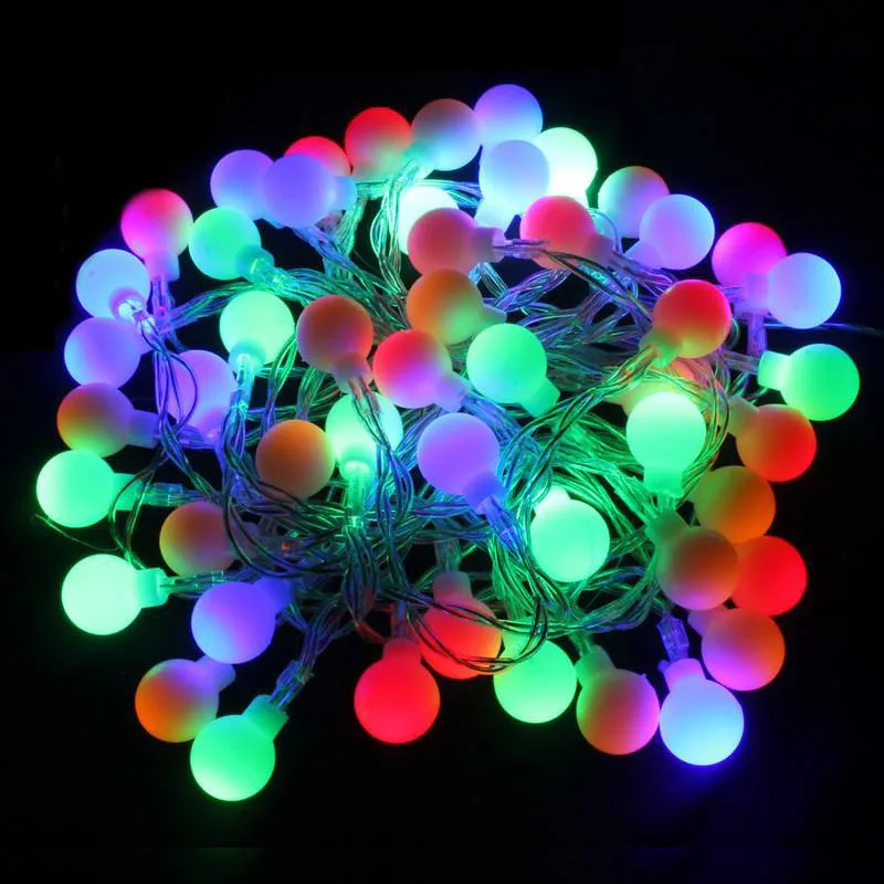 Outdoor String Lights Hanging Lantern Beads Decor Garden Patio Lamp 2.5M 20LED Brightened Ball String Light 7 Color Lighting
Outdoor String Lights Hanging Lantern Beads Decor Garden Patio Lamp 2.5M 20LED Brightened Ball String Light 7 Color Lighting