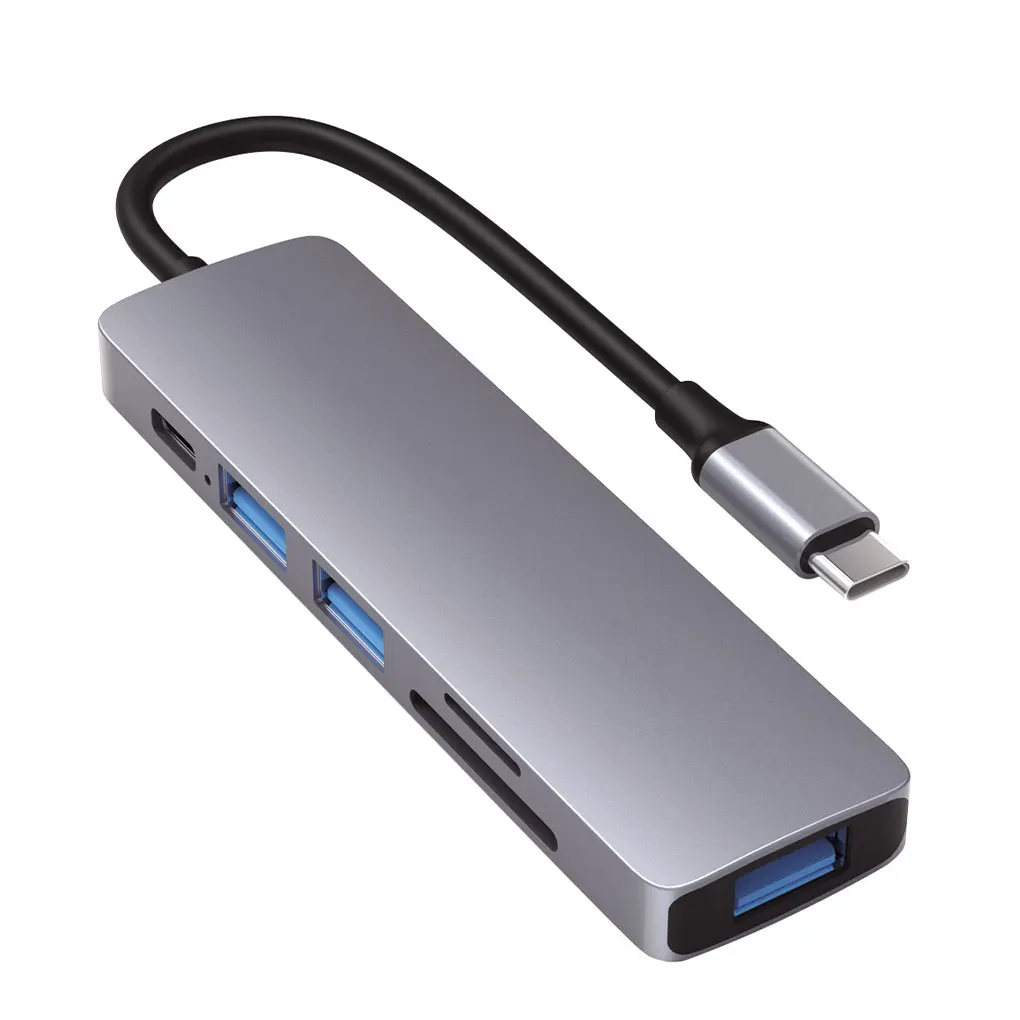USB-концентратор 6 в 1, многофункциональный разветвитель для передачи данных для телефона и компьютера, Тип C, конвертер, Соединительный адапт...
USB-концентратор 6 в 1, многофункциональный разветвитель для передачи данных для телефона и компьютера, Тип C, конвертер, Соединительный адапт...