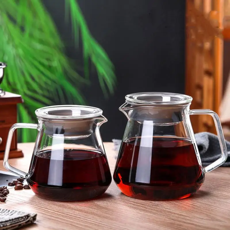 Coffee Pot Replacement Glass Water Pitcher Round Cup Mouth Heat-insulated Handle Heat Resistant Infuser Handmade Leaf Tea Brewer
Coffee Pot Replacement Glass Water Pitcher Round Cup Mouth Heat-insulated Handle Heat Resistant Infuser Handmade Leaf Tea Brewer